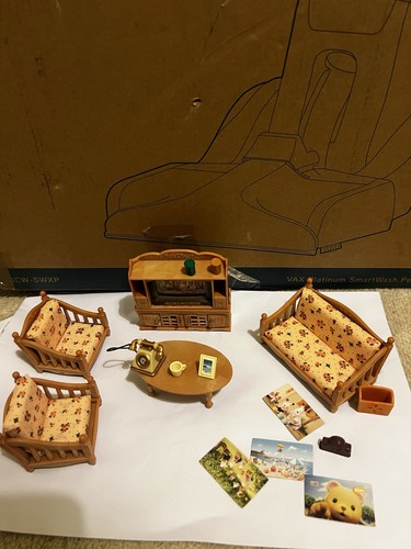 Sylvanian families living room - sylvanian,
