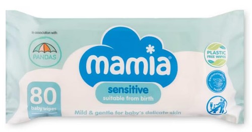 Mamia sensitive baby wipes - sensitive,