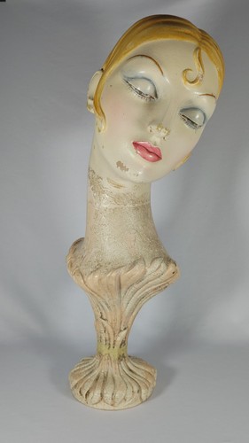 Vtg art deco plaster - vtg,