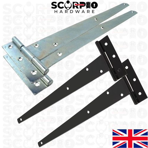Tee hinge medium duty pair - medium,