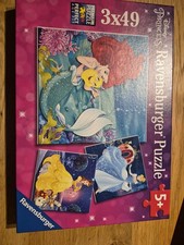 Ravensburger Disney princess 3 in 1 - 49 piece jigsaw puzzles kids