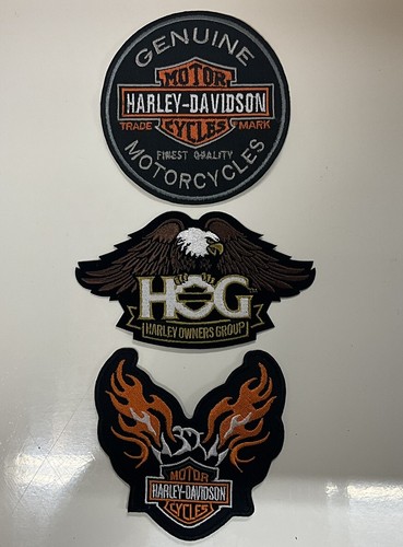 Hog patches as - patches, pictured