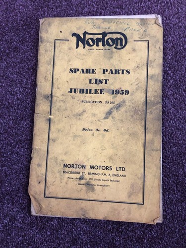 Motor cycle spare parts list