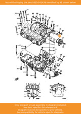 Yamaha ring 93210 62439 oem - yamaha,