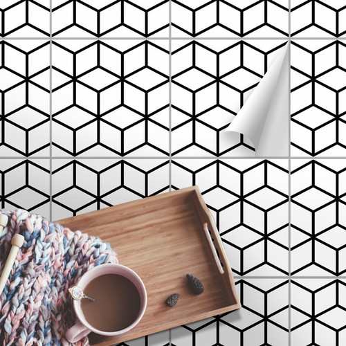Floor tile stickers - set, 20