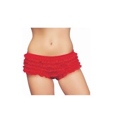 FRILLY RUFFLED LACE KNICKERS