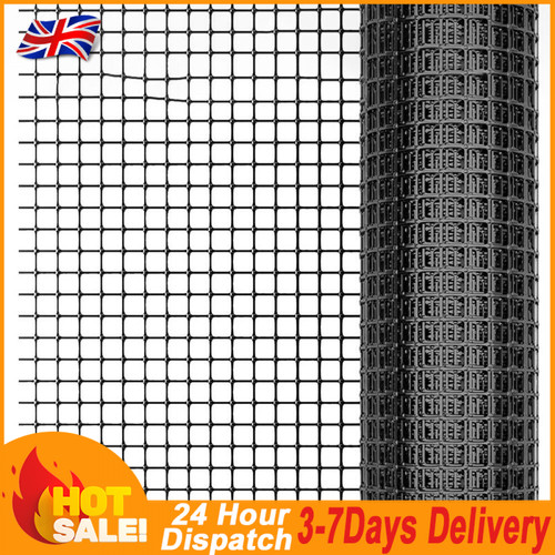10m black garden - garden, fence