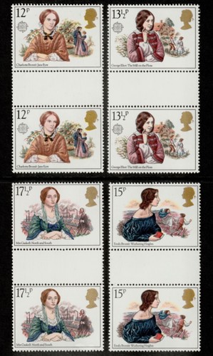 1980 authors commemorative - gb,