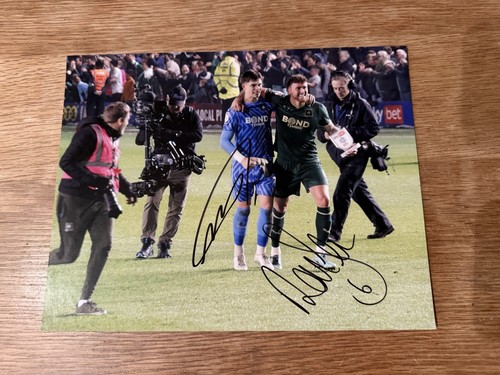 Signed mike cooper dan scarr - signed,