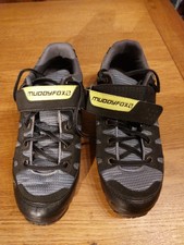Mens Black & Grey Muddyfox Tour100 Cycling Shoes. Size UK8. New.