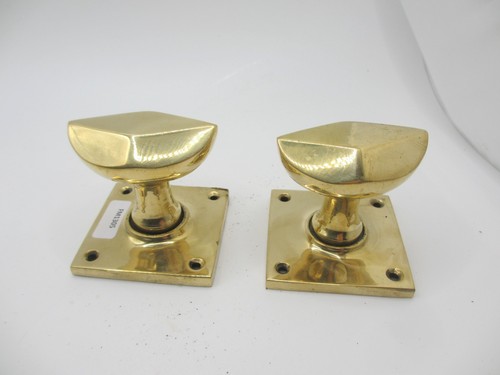 Victorian brass door knobs - victorian,