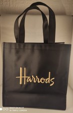 Harrods Black Sheen & Gold