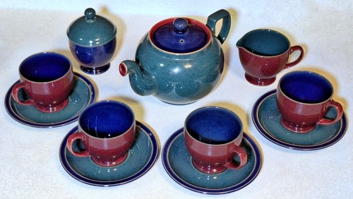 Denby harlequin tea - denby, set