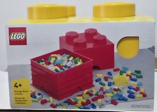 LEGO STORAGE BRICK 4 KNOBS NEW