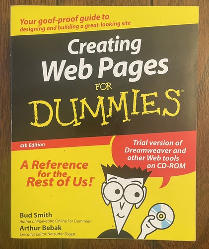 Creating web pages for - creating, dummies