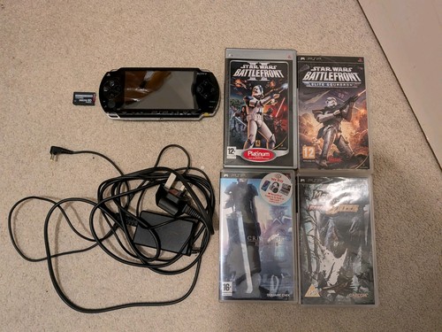 Sony psp black handheld - black,