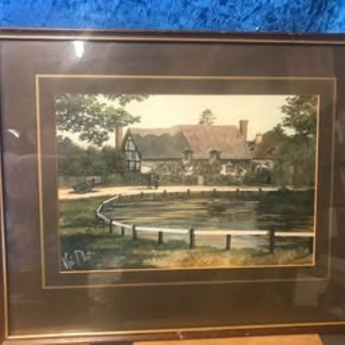 Framed print lovely - framed,