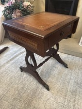 Vintage Mahogany Swivel Drop