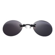 Clip On Nose Sunglasses Round