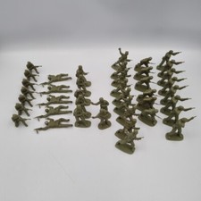 VINTAGE 1970s AIRFIX Military Series WWII British Commandos 42 Toy Soldiers 1:32