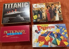 4 Vintage Board Games ~ 1998