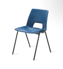 STACKING CHAIR RECEPTION WAITING OUTDOOR PATIO CAFE CANTEEN SITE BISTRO CHAIRS 1