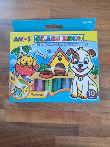 Amos glass deco colours age - amos,
