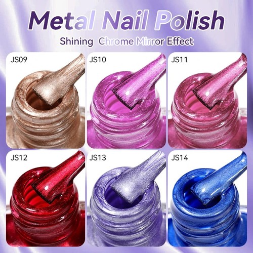 Metallic nail polish super - metallic,