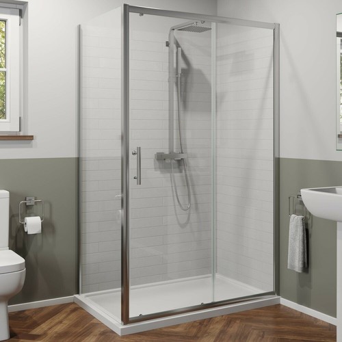 1200x900mm sliding shower door - sliding,