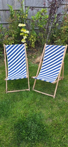 Pair vintage blue and - vintage, white