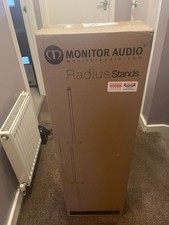 Monitor Audio Radius Speaker Stands (pair) Black  BNIB