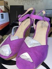 Nine West Women's Suede Purple