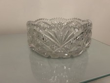 Vintage Heavy Clear Crystal