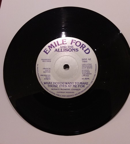 Emile ford what you want - "what,