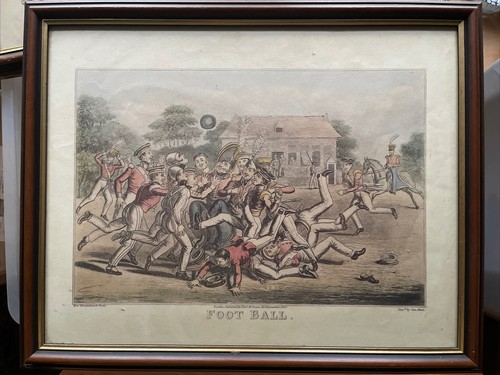 Original antique framed ink - original,