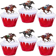Horse Racing Stand Up Cup Cake