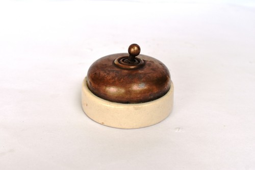 Vintage english light switch - english,