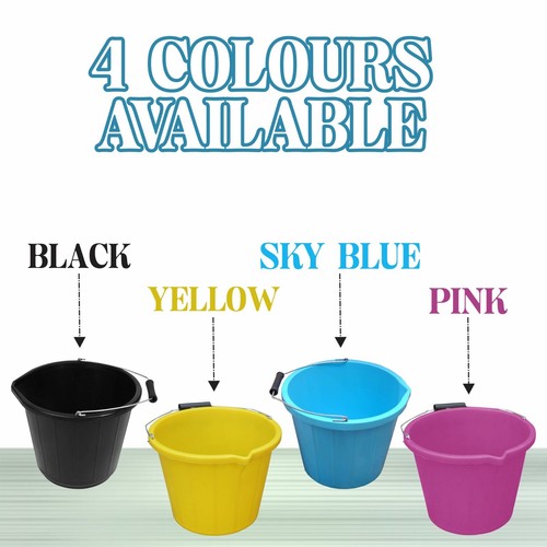 14l gallon plastic bucket - 3,