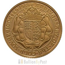 1989 Gold Proof Half Sovereign
