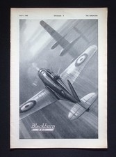 Original 1940 Advert Blackburn