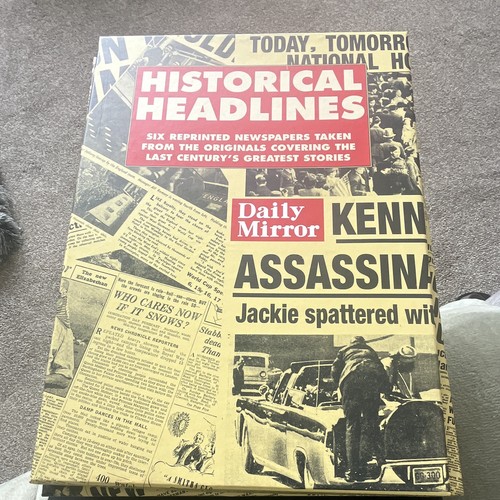 Historical headlines vintage - historical,