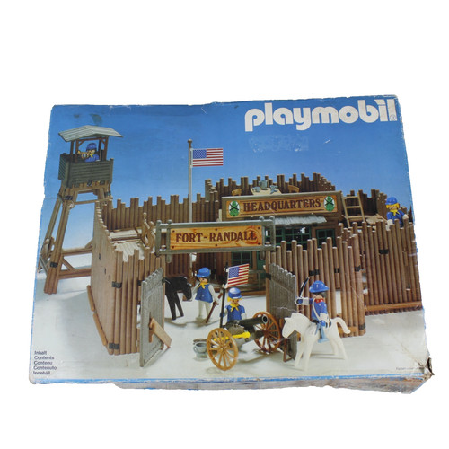 Fort randall playmobil vintage - randall,