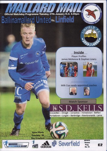 2014 ballinamallard utd v - 2014/15,