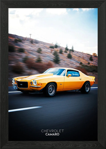 Yellow chevrolet camaro the - chevrolet,