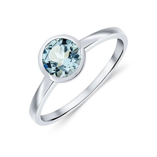 9ct white gold - white,