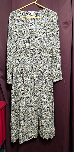 Multicolour abstract maxi - m&s,