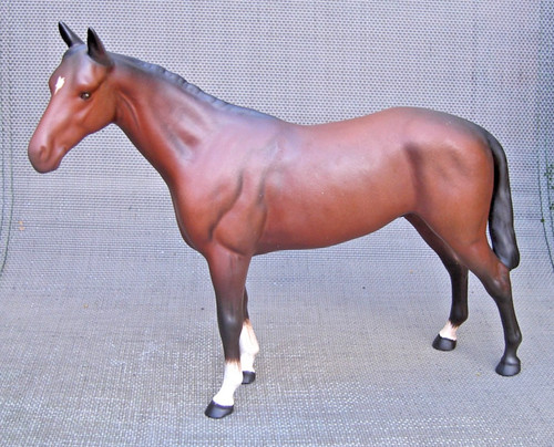 Vintage beswick horse brown - beswick, 8"