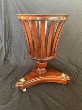 Mahogany Plant Stand