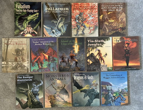 Palladium rpg fantasy - palladium,