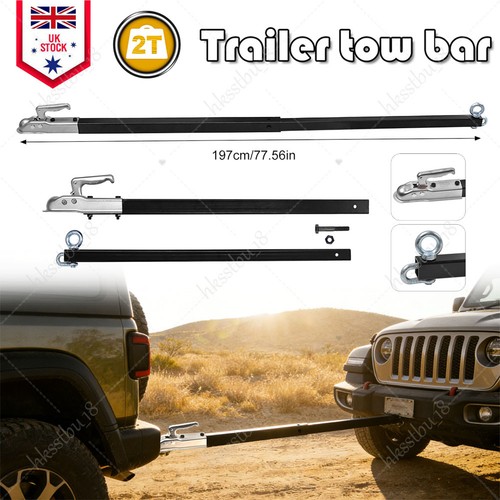 Vehicle recovery tow pole - vehicle,
